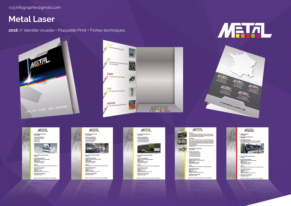 V13 Infographie — Métal Laser